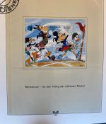 WALT DISNEY Motivsammlung postfrisch - aus Sieger Abo in 2 Lindner Ringbindern