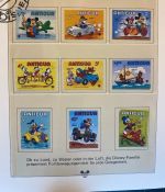WALT DISNEY Motivsammlung postfrisch - aus Sieger Abo in 2 Lindner Ringbindern