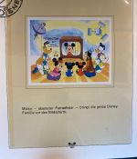 WALT DISNEY Motivsammlung postfrisch - aus Sieger Abo in 2 Lindner Ringbindern