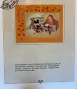 WALT DISNEY Motivsammlung postfrisch - aus Sieger Abo in 2 Lindner Ringbindern