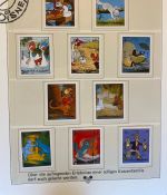 WALT DISNEY Motivsammlung postfrisch - aus Sieger Abo in 2 Lindner Ringbindern