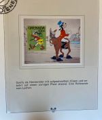 WALT DISNEY Motivsammlung postfrisch - aus Sieger Abo in 2 Lindner Ringbindern