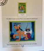 WALT DISNEY Motivsammlung postfrisch - aus Sieger Abo in 2 Lindner Ringbindern