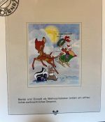 WALT DISNEY Motivsammlung postfrisch - aus Sieger Abo in 2 Lindner Ringbindern