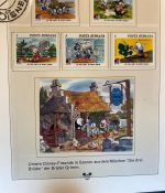 WALT DISNEY Motivsammlung postfrisch - aus Sieger Abo in 2 Lindner Ringbindern