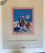 WALT DISNEY Motivsammlung postfrisch - aus Sieger Abo in 2 Lindner Ringbindern
