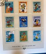 WALT DISNEY Motivsammlung postfrisch - aus Sieger Abo in 2 Lindner Ringbindern