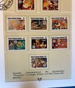 WALT DISNEY Motivsammlung postfrisch - aus Sieger Abo in 2 Lindner Ringbindern