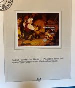 WALT DISNEY Motivsammlung postfrisch - aus Sieger Abo in 2 Lindner Ringbindern