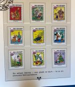 WALT DISNEY Motivsammlung postfrisch - aus Sieger Abo in 2 Lindner Ringbindern
