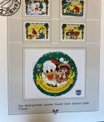 WALT DISNEY Motivsammlung postfrisch - aus Sieger Abo in 2 Lindner Ringbindern