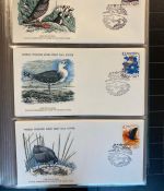 MOTIV TIER WWF Sammlung mit über 140 FDC Ersttagsbriefe im Binder