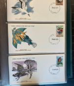 MOTIV TIER WWF Sammlung mit über 140 FDC Ersttagsbriefe im Binder