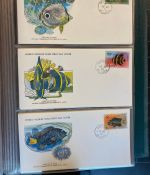 MOTIV TIER WWF Sammlung mit über 140 FDC Ersttagsbriefe im Binder