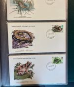 MOTIV TIER WWF Sammlung mit über 140 FDC Ersttagsbriefe im Binder