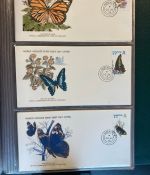 MOTIV TIER WWF Sammlung mit über 140 FDC Ersttagsbriefe im Binder