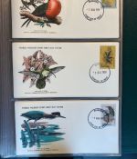 MOTIV TIER WWF Sammlung mit über 140 FDC Ersttagsbriefe im Binder