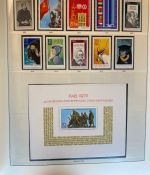 DDR Sammlung postfrisch - 1966-1990 komplett in 2 Sieger Vordruckalbum