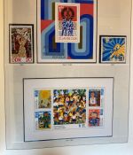 DDR Sammlung postfrisch - 1966-1990 komplett in 2 Sieger Vordruckalbum