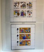 DDR Sammlung postfrisch - 1966-1990 komplett in 2 Sieger Vordruckalbum