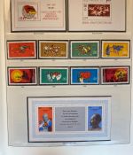 DDR Sammlung postfrisch - 1966-1990 komplett in 2 Sieger Vordruckalbum