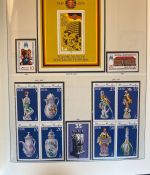DDR Sammlung postfrisch - 1966-1990 komplett in 2 Sieger Vordruckalbum
