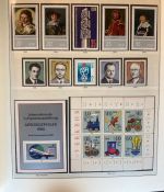DDR Sammlung postfrisch - 1966-1990 komplett in 2 Sieger Vordruckalbum