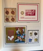 DDR Sammlung postfrisch - 1966-1990 komplett in 2 Sieger Vordruckalbum
