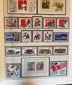 DDR Sammlung postfrisch - 1966-1990 komplett in 2 Sieger Vordruckalbum