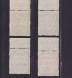 Bund, Michel Nr. 173-176 Oberrand postfrisch - Helfer der Menschheit (IV)