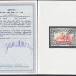 Deutsch Kolonien Kiautschou 1905 - MiNr. 37 I A gestempelt, Attest Jäschke BPP