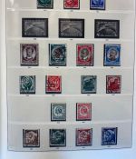 DEUTSCHES REICH 1933-1945 Sammlung gestempelt in Sieger Vordruckalbum