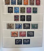 DEUTSCHES REICH 1933-1945 Sammlung gestempelt in Sieger Vordruckalbum