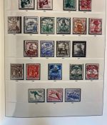 DEUTSCHES REICH 1933-1945 Sammlung gestempelt in Sieger Vordruckalbum