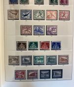 DEUTSCHES REICH 1933-1945 Sammlung gestempelt in Sieger Vordruckalbum