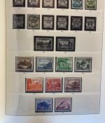 DEUTSCHES REICH 1933-1945 Sammlung gestempelt in Sieger Vordruckalbum