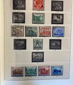 DEUTSCHES REICH 1933-1945 Sammlung gestempelt in Sieger Vordruckalbum
