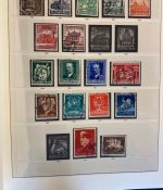 DEUTSCHES REICH 1933-1945 Sammlung gestempelt in Sieger Vordruckalbum