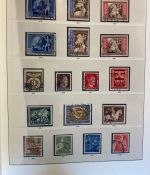 DEUTSCHES REICH 1933-1945 Sammlung gestempelt in Sieger Vordruckalbum