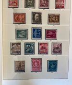DEUTSCHES REICH 1933-1945 Sammlung gestempelt in Sieger Vordruckalbum