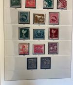DEUTSCHES REICH 1933-1945 Sammlung gestempelt in Sieger Vordruckalbum