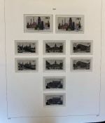 BERLIN Sammlung 1985-1990 postfrisch & gestempelt auf Kabe Bi-Collect Vordruck