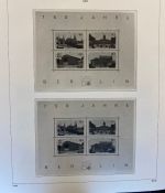 BERLIN Sammlung 1985-1990 postfrisch & gestempelt auf Kabe Bi-Collect Vordruck