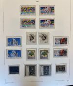BERLIN Sammlung 1985-1990 postfrisch & gestempelt auf Kabe Bi-Collect Vordruck