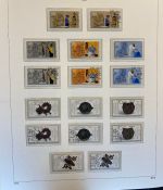 BERLIN Sammlung 1985-1990 postfrisch & gestempelt auf Kabe Bi-Collect Vordruck