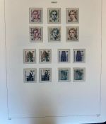 BERLIN Sammlung 1985-1990 postfrisch & gestempelt auf Kabe Bi-Collect Vordruck