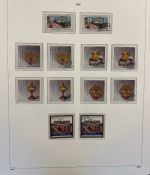 BERLIN Sammlung 1985-1990 postfrisch & gestempelt auf Kabe Bi-Collect Vordruck