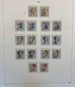 BERLIN Sammlung 1985-1990 postfrisch & gestempelt auf Kabe Bi-Collect Vordruck