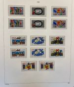 BERLIN Sammlung 1985-1990 postfrisch & gestempelt auf Kabe Bi-Collect Vordruck