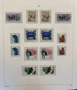 BERLIN Sammlung 1985-1990 postfrisch & gestempelt auf Kabe Bi-Collect Vordruck